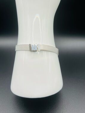 PANDORA MESH BRACELET, STERLING SILVER 925, SIZE: 18cm/7”